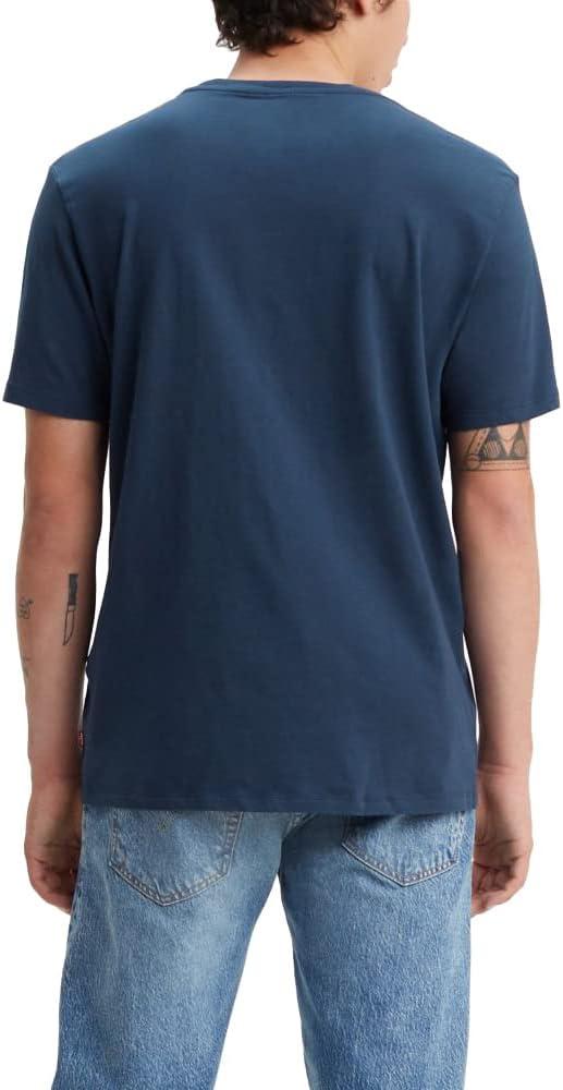 imageLevis Mens Graphic Tee Also Available in Big amp Tall84 Sportswear Logo Blue Dress Blues