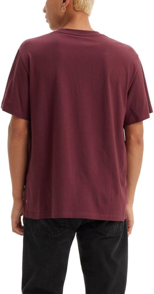 imageLevis Mens Graphic Tee Also Available in Big amp TallArchival Patch Chocolate Truffle