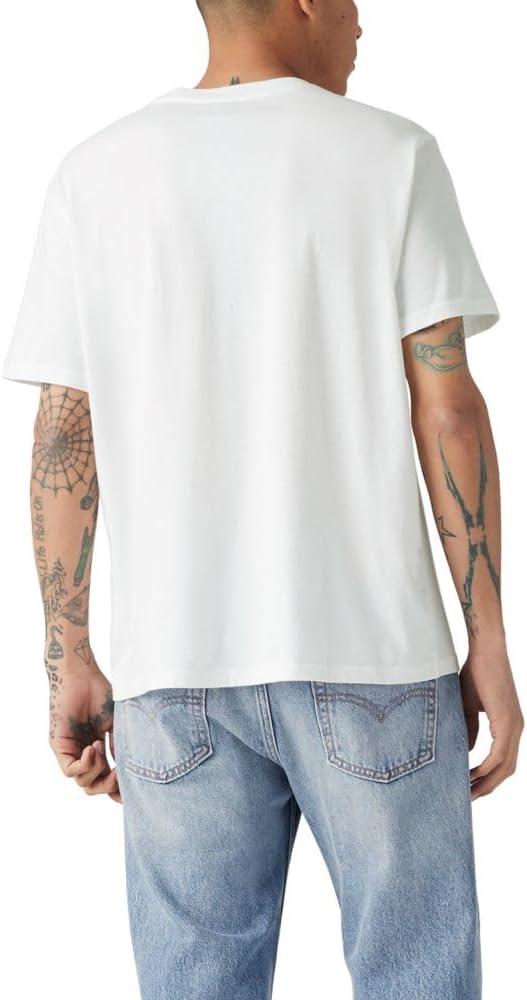 imageLevis Mens Graphic Tee Also Available in Big amp TallMinimalistic White