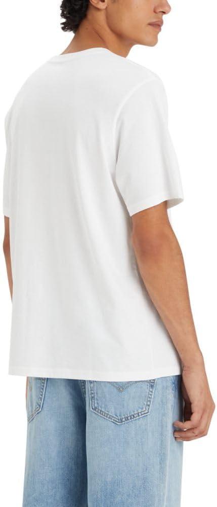 imageLevis Mens Graphic Tee Also Available in Big amp TallNew Archival Jumping Wings White