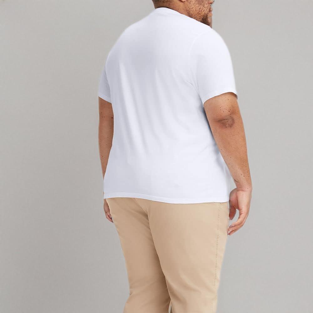 imageLevis Mens Graphic Tee Also Available in Big amp TallNew Big Batwing White Neutrals