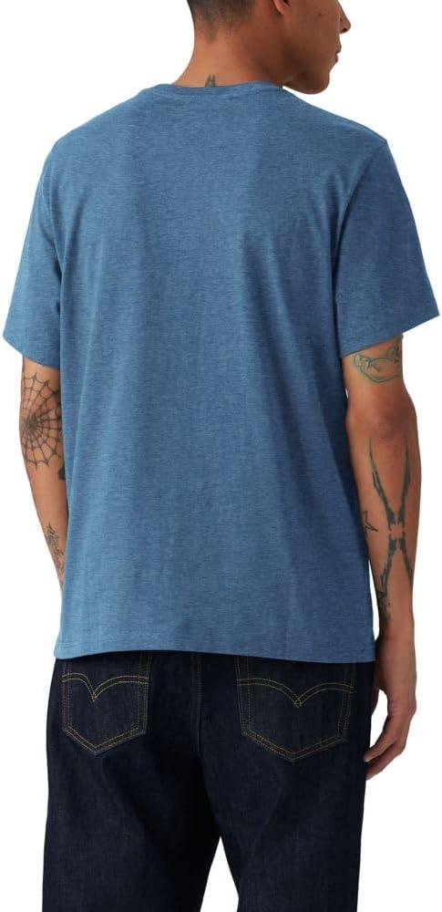 imageLevis Mens Graphic Tee Also Available in Big amp TallNew Enterprise Electric Blue Heather