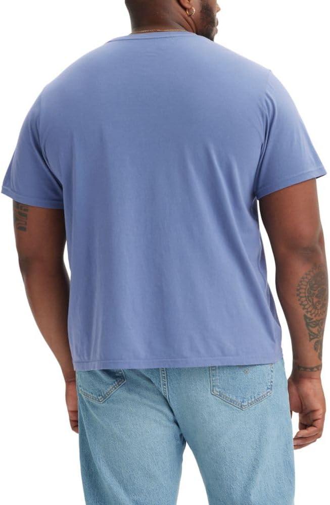 imageLevis Mens Graphic Tee Also Available in Big amp TallNew Plus Tropic Batwing Coastal Fjord