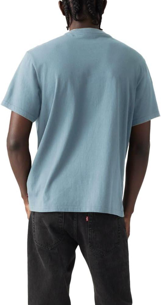 imageLevis Mens Graphic Tee Also Available in Big amp TallNew Prickly Arctic Blue