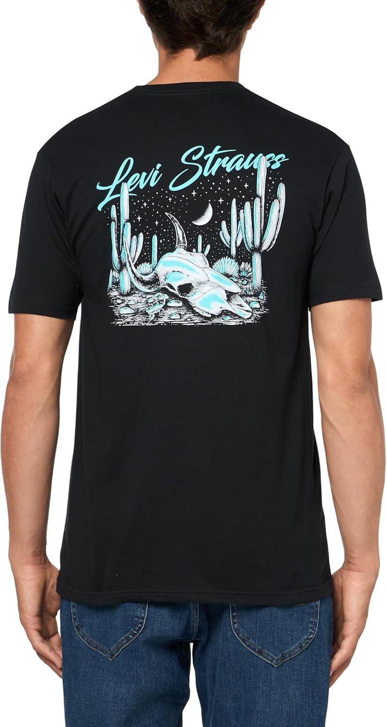 imageLevis Mens Graphic Tee Also Available in Big amp TallNew Slinger Black