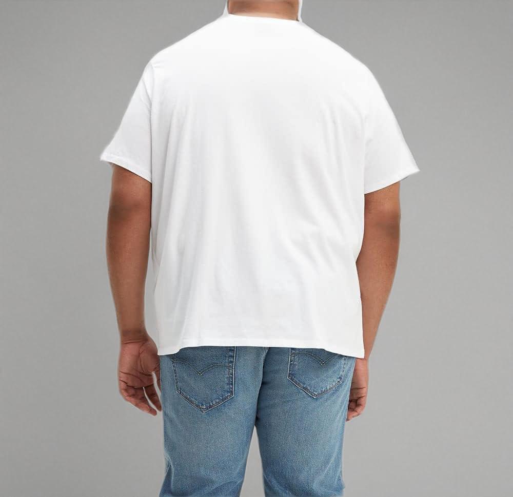 imageLevis Mens Graphic Tee Also Available in Big amp TallNew Tall Batwing Core White Neutrals