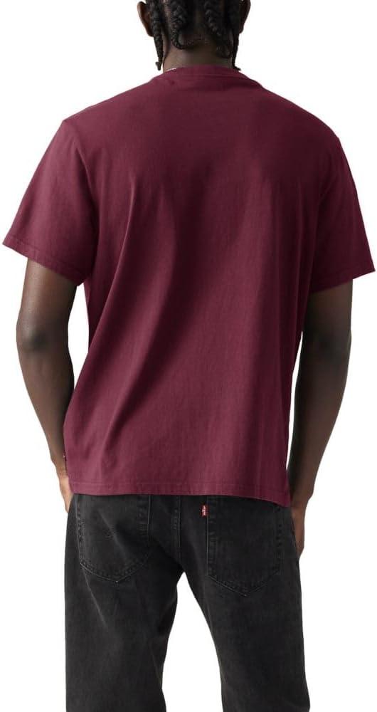 imageLevis Mens Graphic Tee Also Available in Big amp TallNew Welled Burgundy