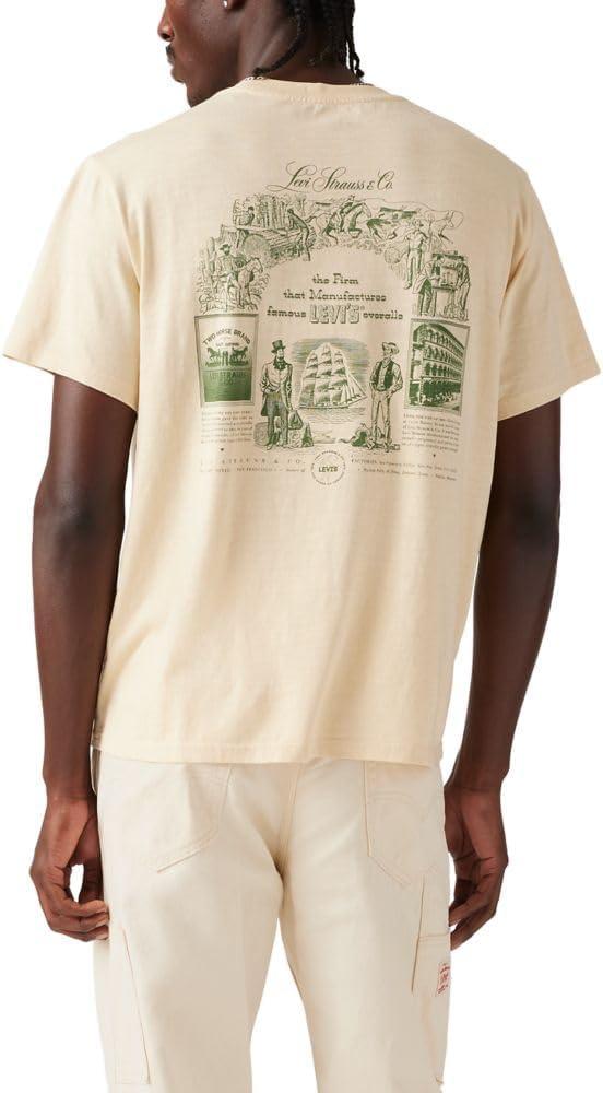 imageLevis Mens Graphic Tee Also Available in Big amp TallPoster Bleached Sand