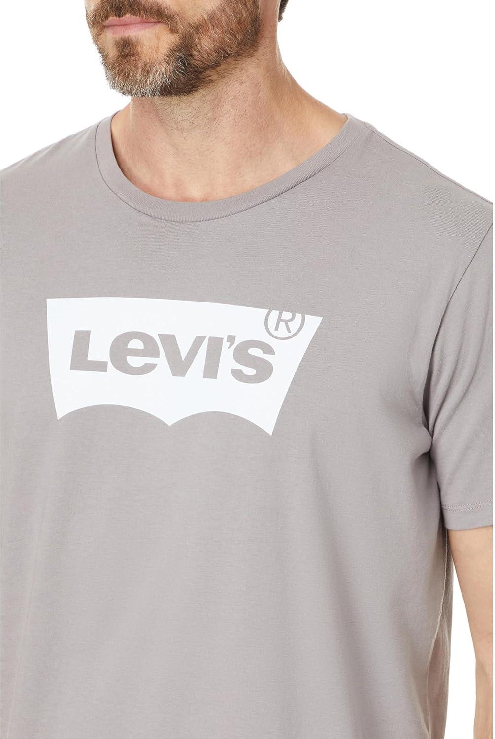 imageLevis Mens Graphic Tee Also Available in Big amp TallSilver Fox