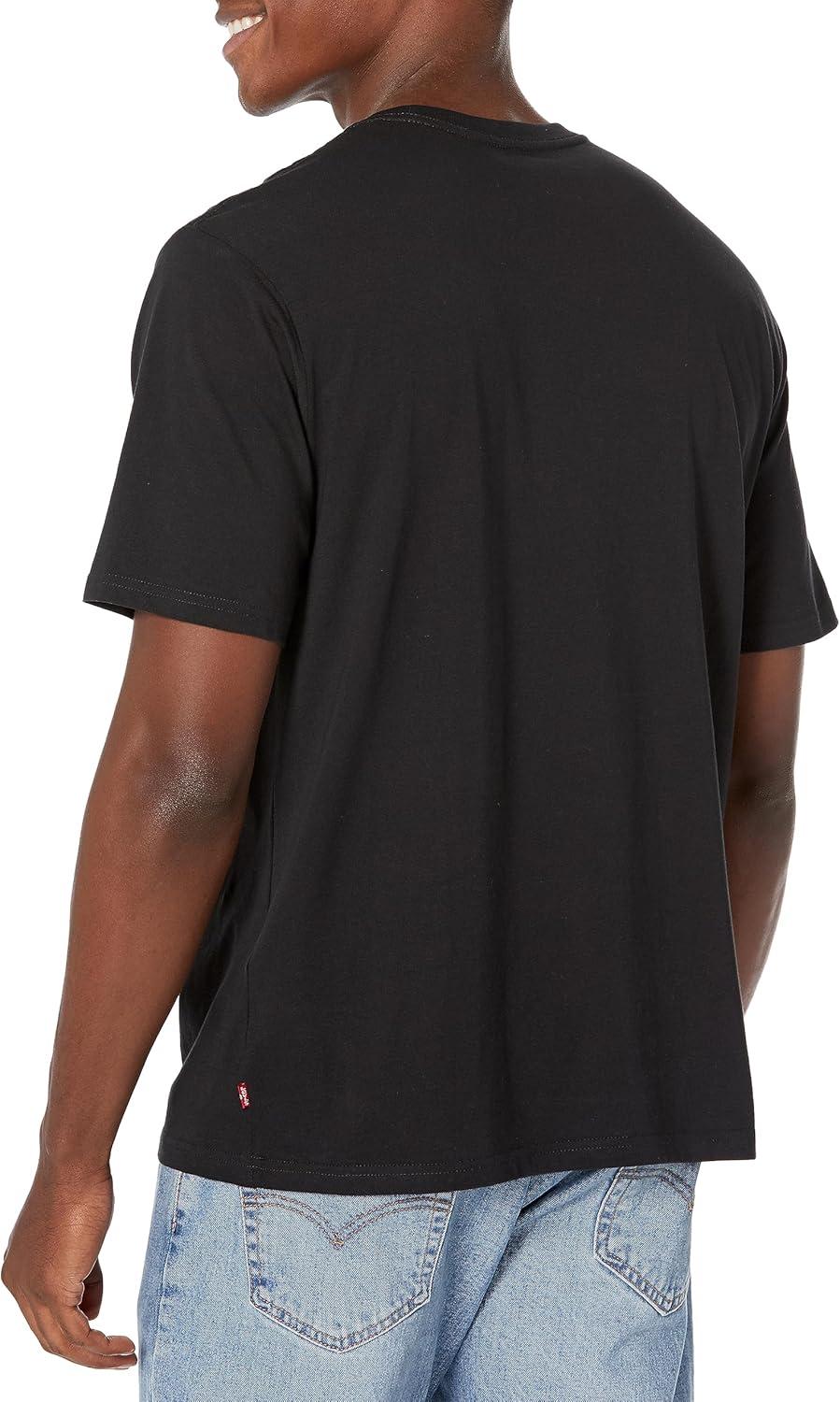 imageLevis Mens Graphic Tees Also Available in Big amp Tall TShirt501 Logo Outline Caviar