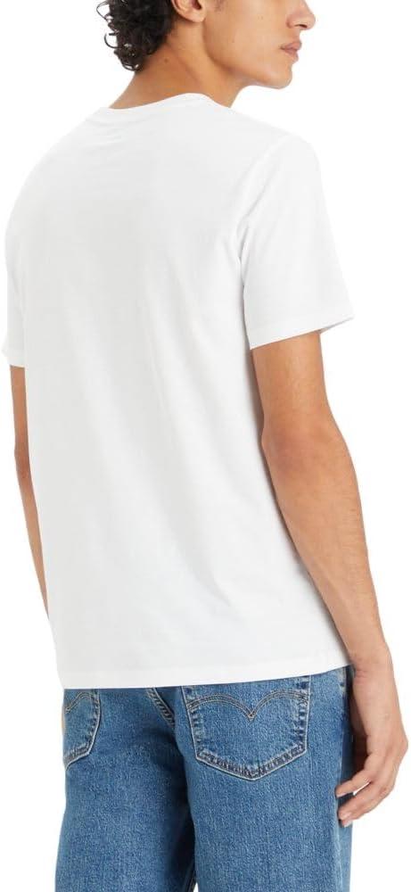 imageLevis Mens Graphic Tees Also Available in Big amp Tall TShirtNew Levis Arched Type 73 White