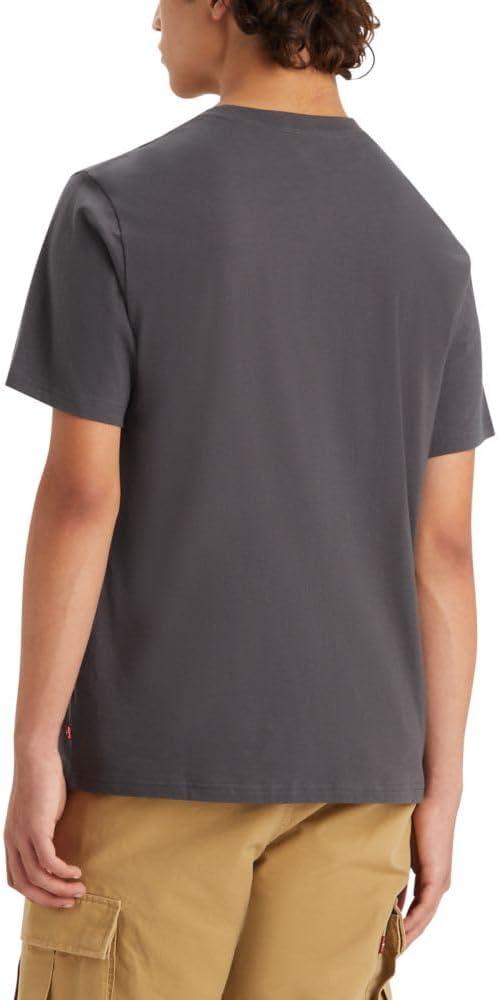 imageLevis Mens Graphic Tees Also Available in Big amp Tall TShirtNew Ssnl Stairstep Hl Logo Black Oyster