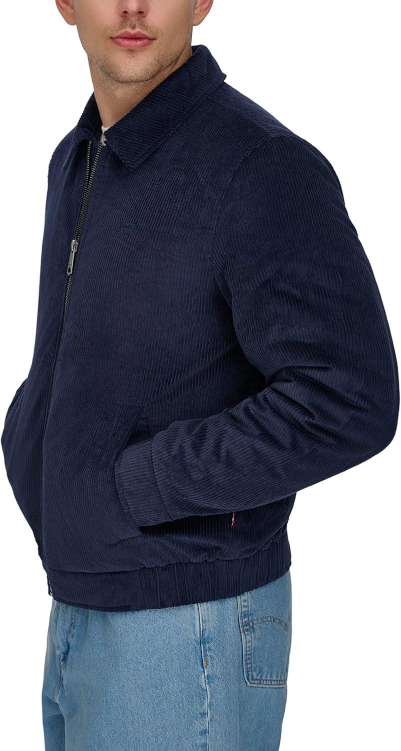 imageLevis Mens Levis Mens Corduroy Bomber JacketNavy
