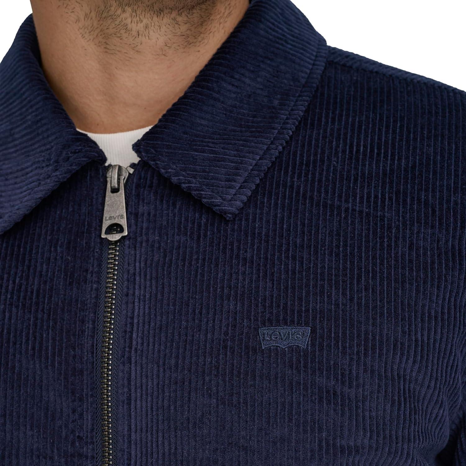 imageLevis Mens Levis Mens Corduroy Bomber JacketNavy