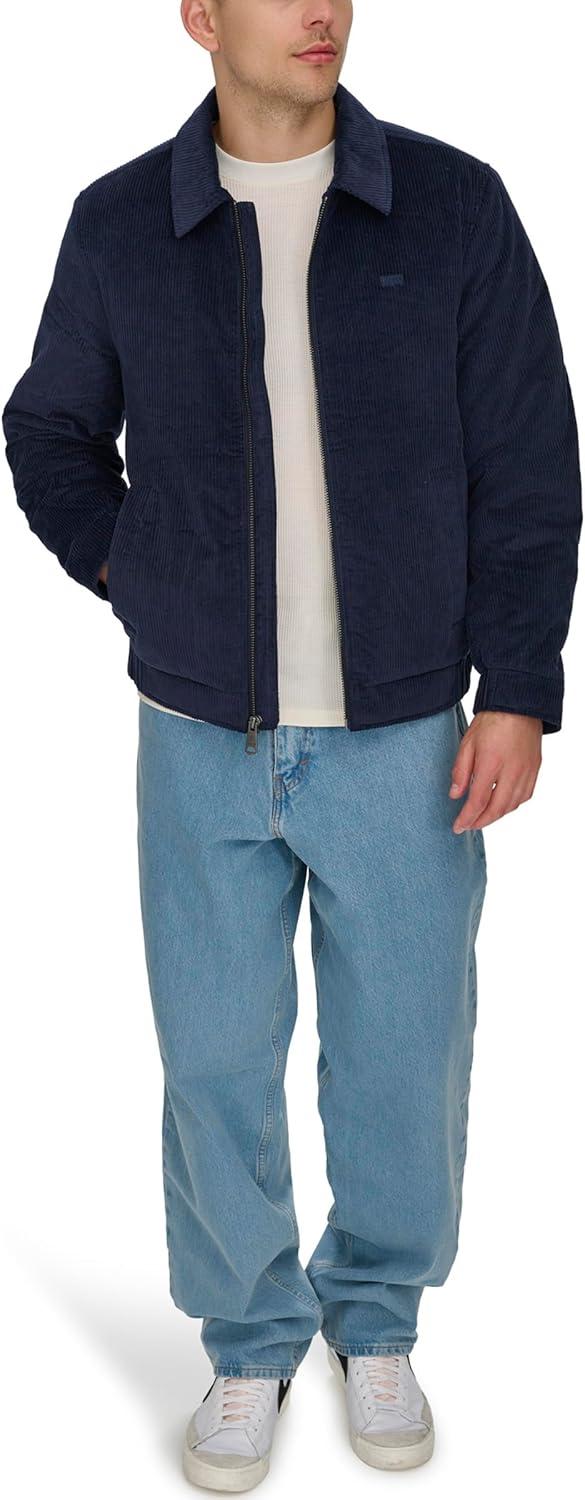 imageLevis Mens Levis Mens Corduroy Bomber JacketNavy