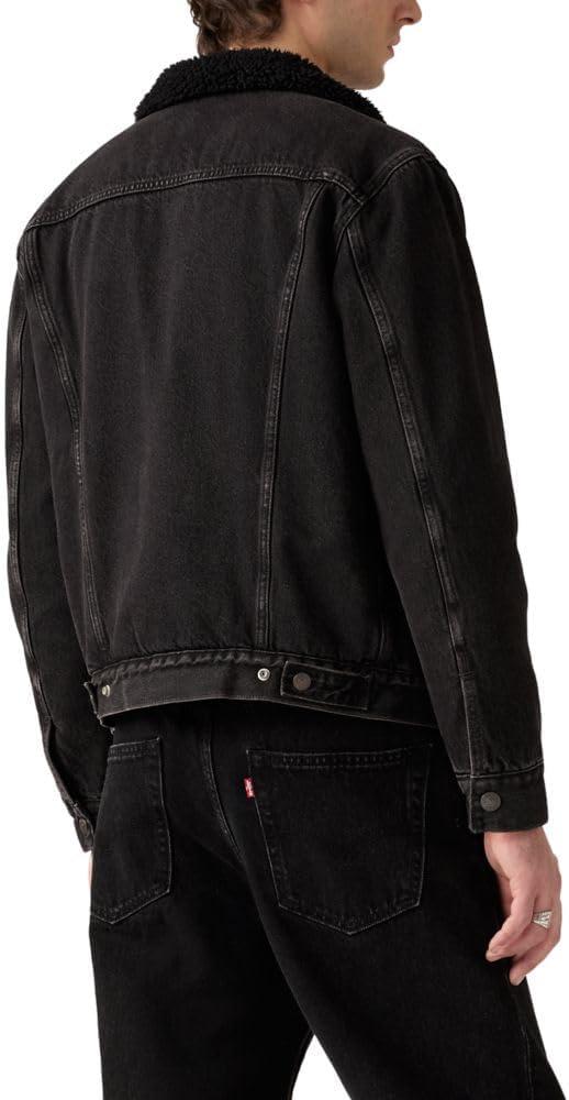 imageLevis Mens Sherpa Trucker JacketBuilt Too Fast Non Stretch