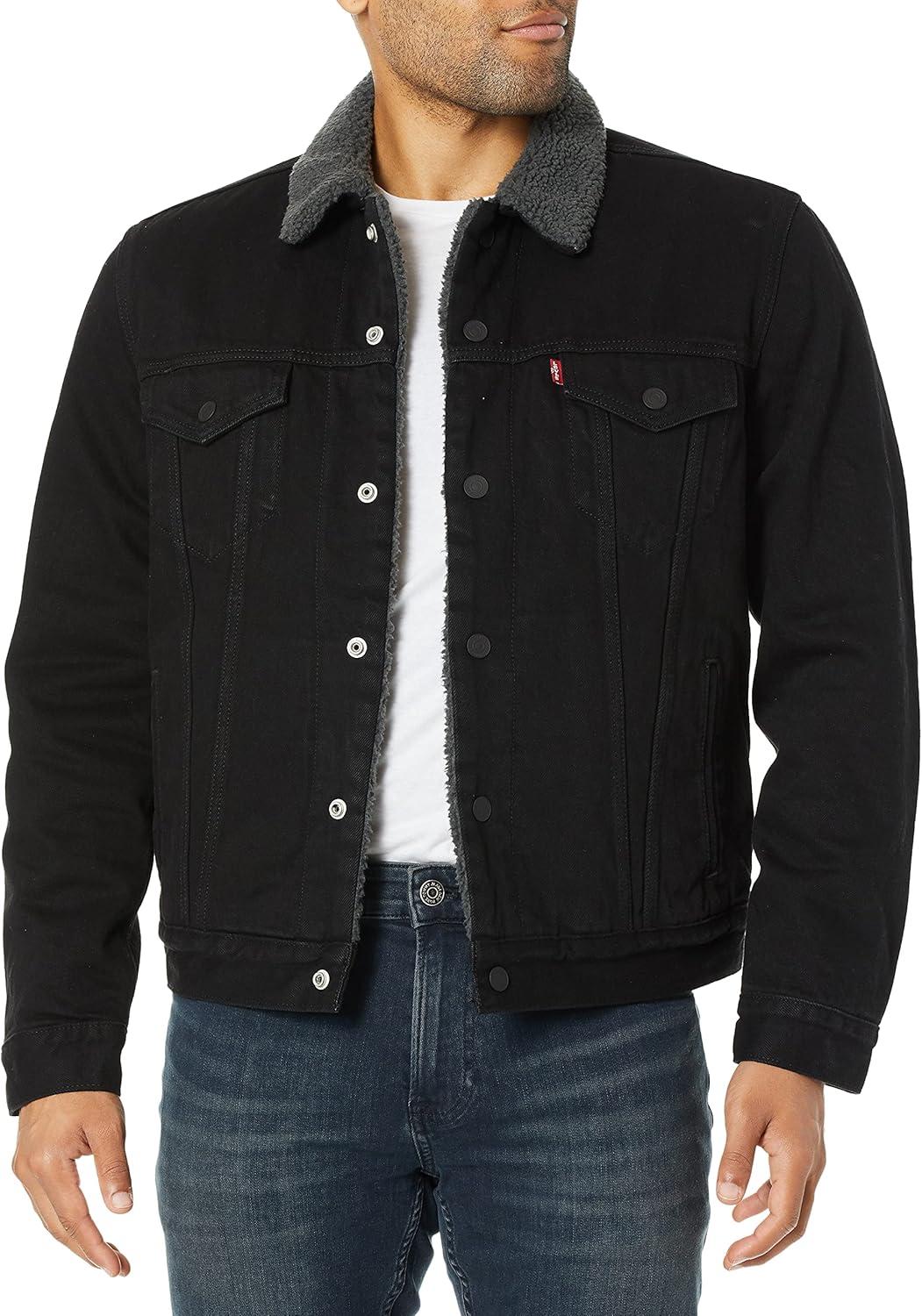 imageLevis Mens Sherpa Trucker JacketDuvall