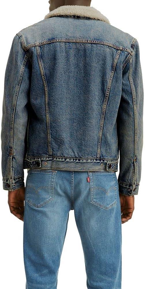 imageLevis Mens Sherpa Trucker JacketMustard