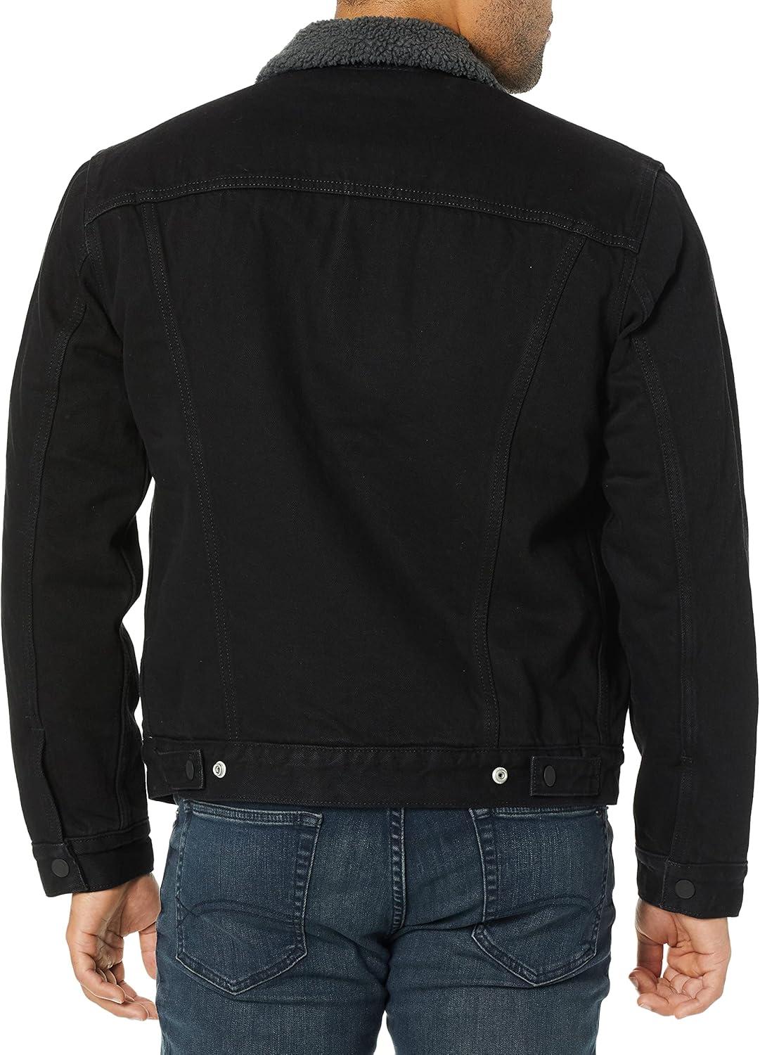 imageLevis Mens Sherpa Trucker JacketNew Duvall