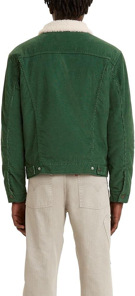 imageLevis Mens Sherpa Trucker JacketPineneedle