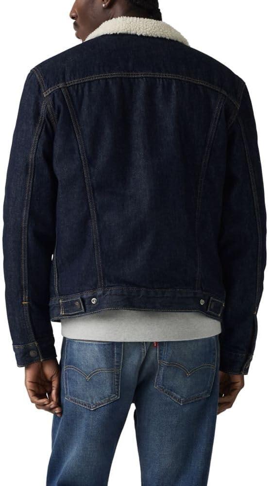 imageLevis Mens Sherpa Trucker JacketRinse It Out Non Stretch
