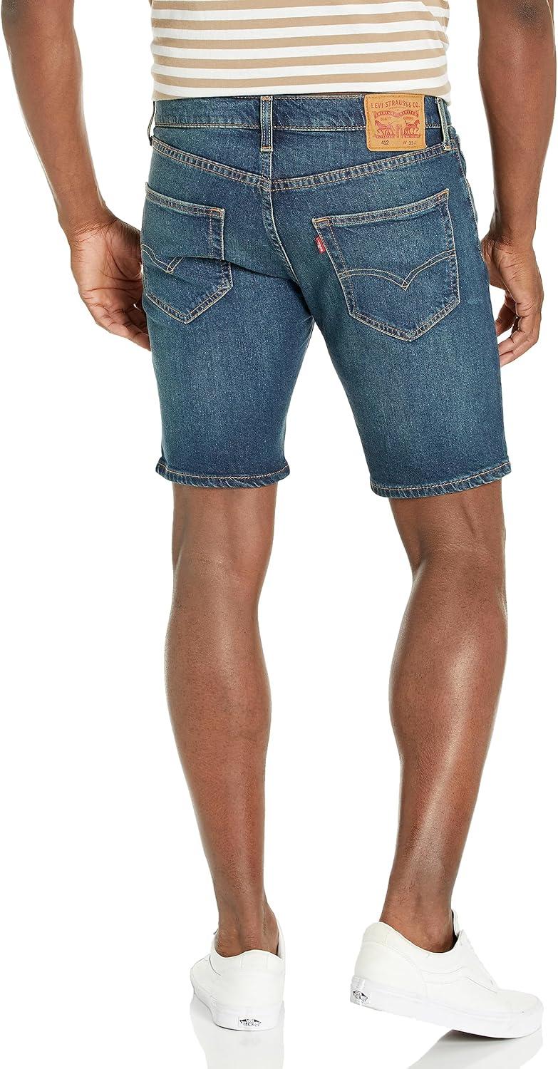 imageLevis Mens Slim Cut Off Jean ShortsBorn This Way Short