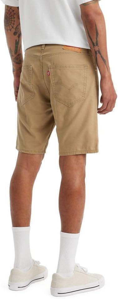 imageLevis Mens Slim Cut Off Jean ShortsNew Harvest Gold