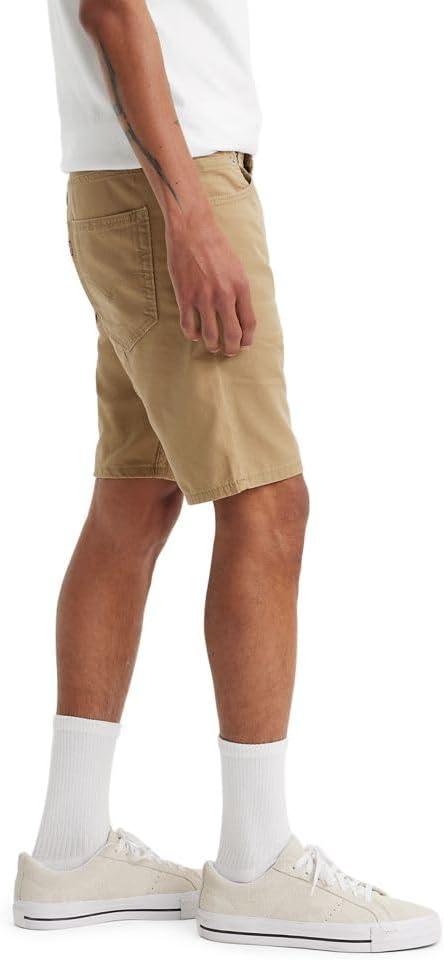 imageLevis Mens Slim Cut Off Jean ShortsNew Harvest Gold