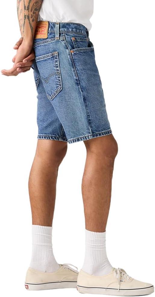 imageLevis Mens Slim Cut Off Jean ShortsNew Run the Show Stretch
