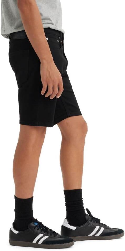 imageLevis Mens Slim Cut Off Jean ShortsSteel Black Short