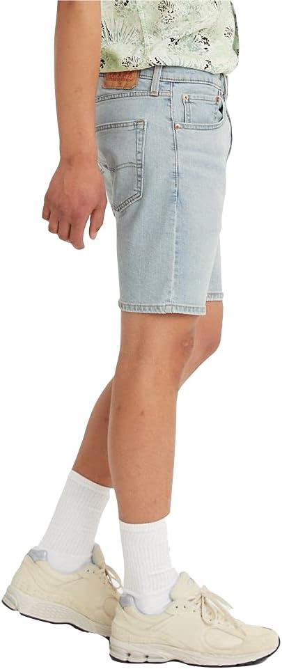imageLevis Mens Slim Cut Off Jean ShortsWolf Days Like This Light Indigo