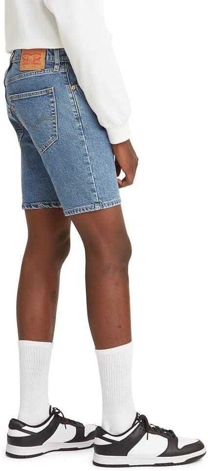 imageLevis Mens Slim Cut Off Jean ShortsWolf Under Ice