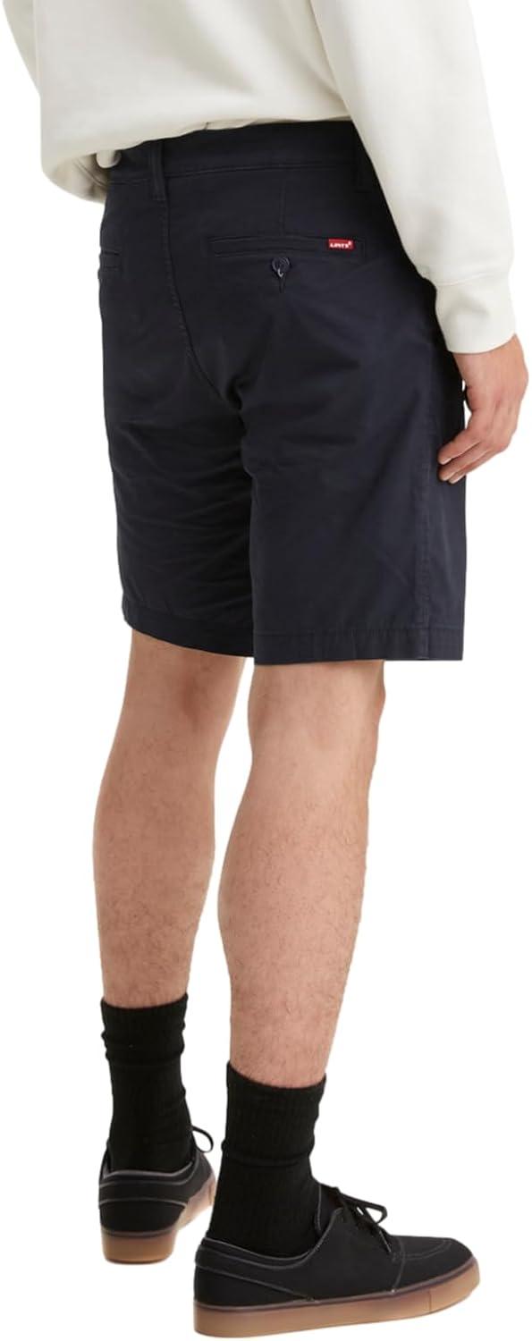 imageLevis Mens Standard Taper Chino ShortBaltic Navy Stretch Twill