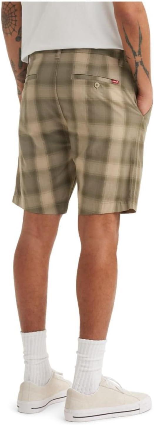 imageLevis Mens Standard Taper Chino ShortClyde Plaid True Chino
