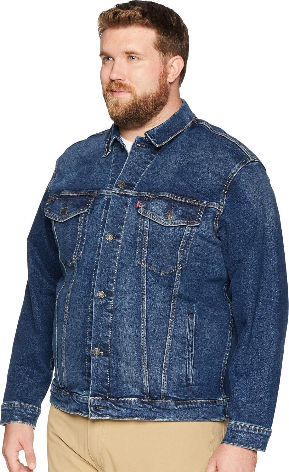 imageLevis Mens TruckerColusaStretch