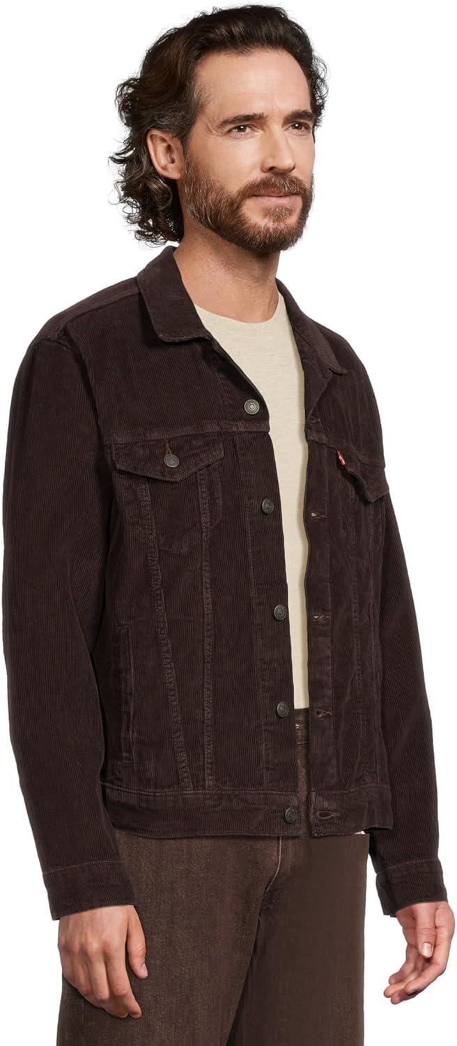imageLevis Mens TruckerNew Black Coffee Non Stretch