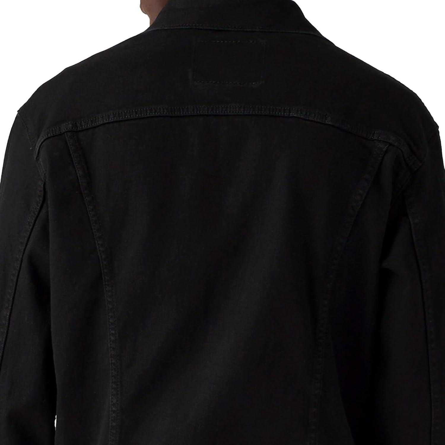 imageLevis Mens TruckerNew LarimarBlackStretch