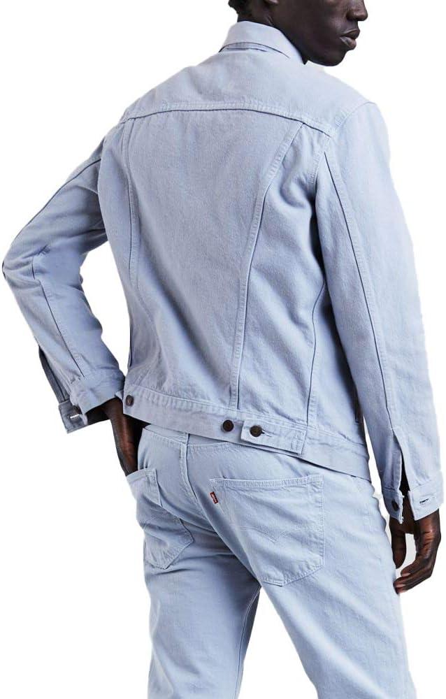 imageLevis Mens TruckerSky Blue Garment Dye