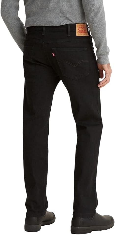 imageLevis Mens Western Fit Cowboy Jeans Also Available in Big amp TallKnees Deep Black