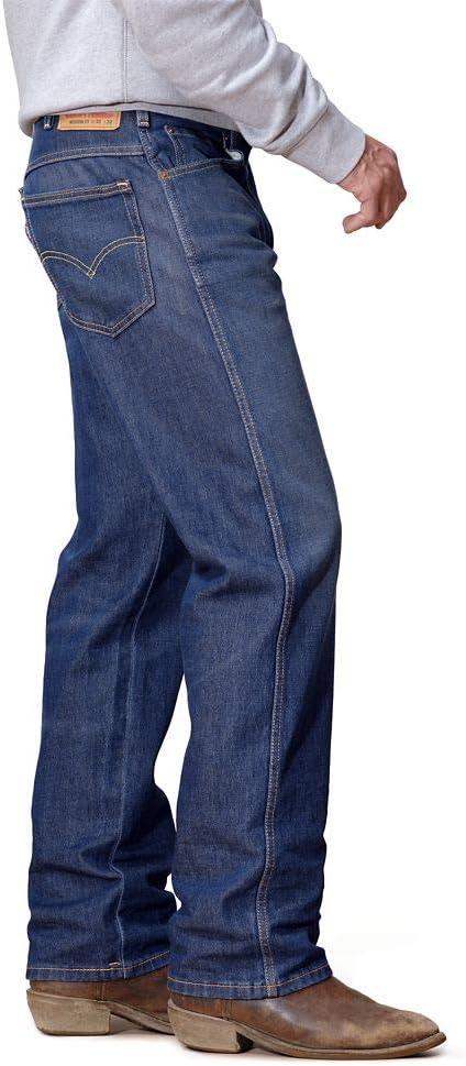 imageLevis Mens Western Fit Cowboy Jeans Also Available in Big amp TallOn That Mountain Stretch