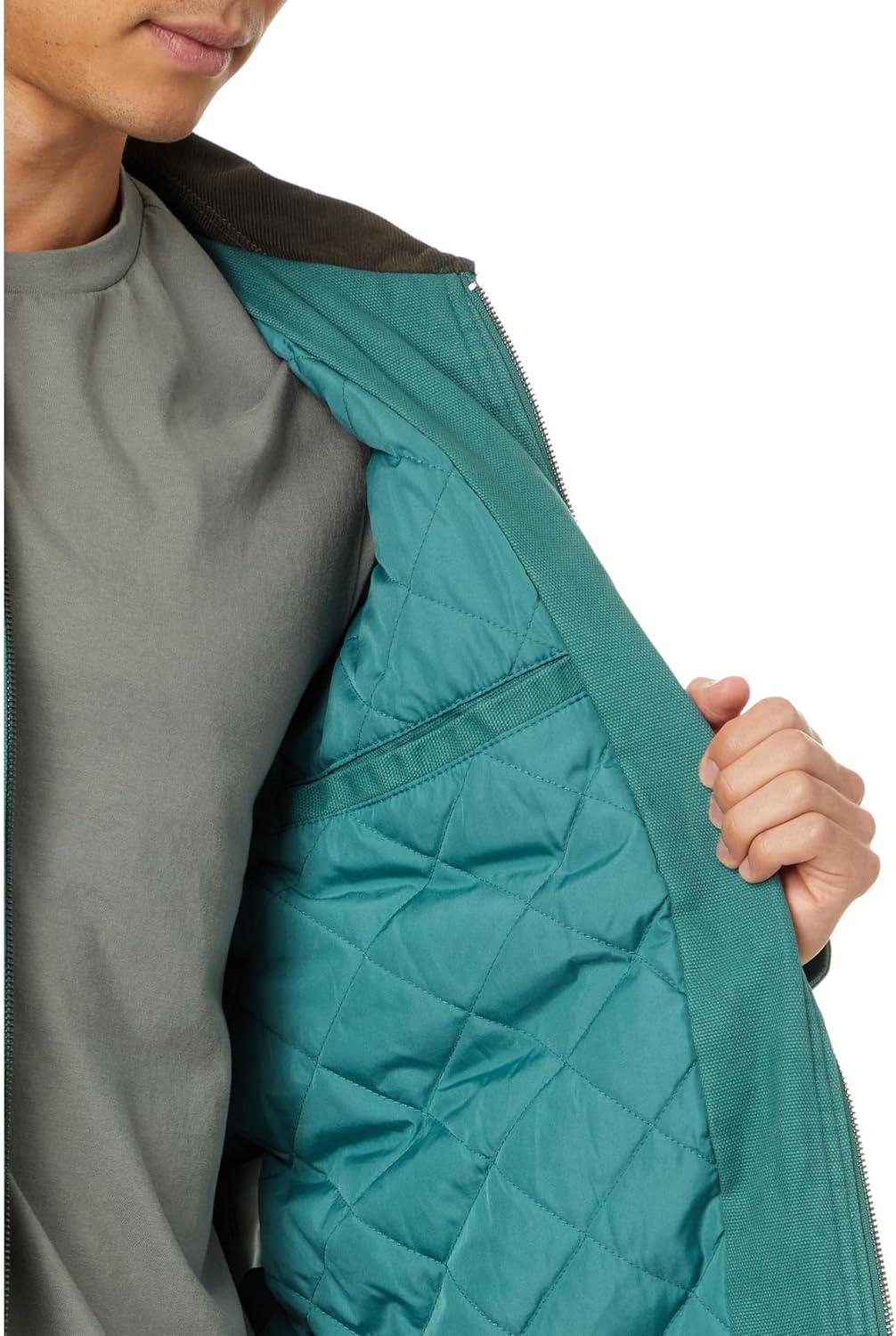 imageLevis Mens Workwear Cotton Canvas Corduroy Collar Depot JacketAtlantis Quilt Lined