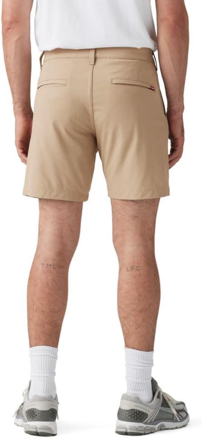 imageLevis Mens XX Chino Tech ShortsBeach Taupe Warp Knit