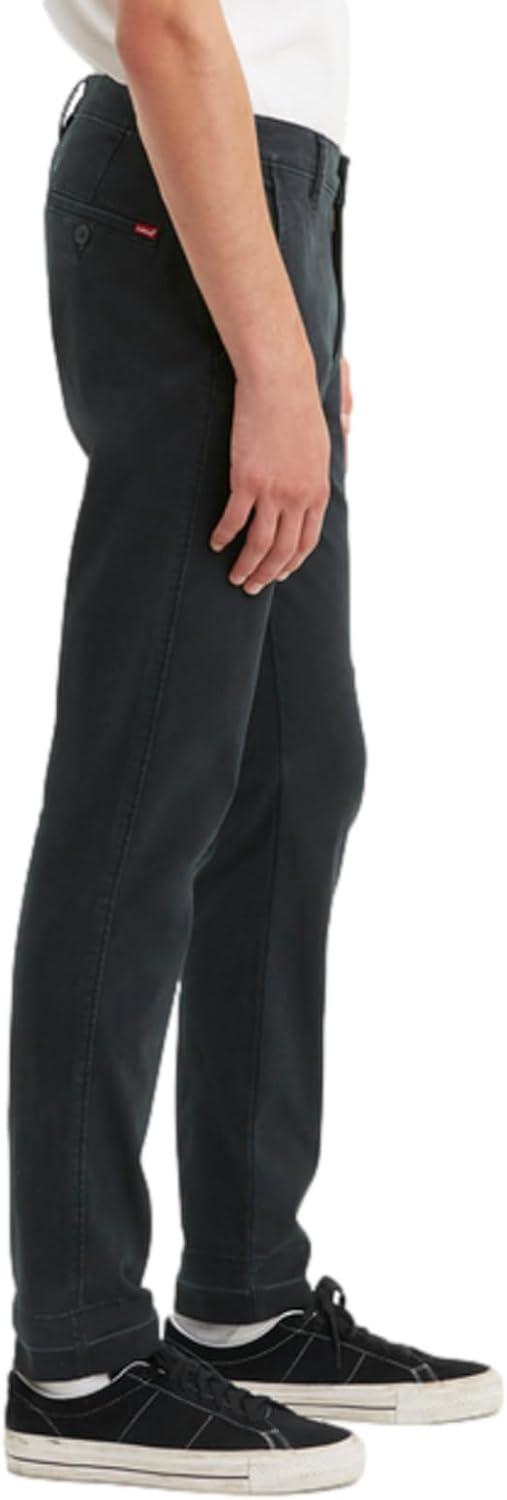 imageLevis Mens Xx Standard Tapered Chino Pants Also Available in Big amp TallMineral Black Stretch