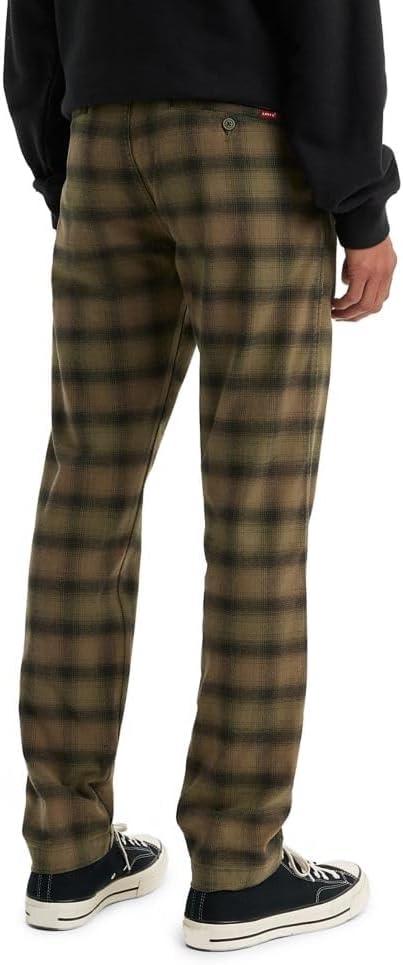 imageLevis Mens Xx Standard Tapered Chino Pants Also Available in Big amp TallNew Clyde Plaid Meteorite