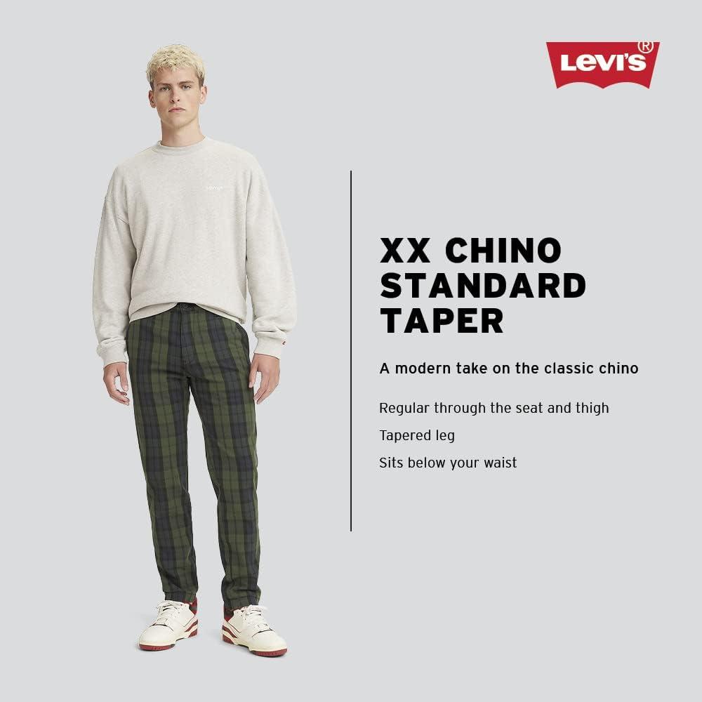 imageLevis Mens Xx Standard Tapered Chino Pants Also Available in Big amp TallNew Guarana Spice