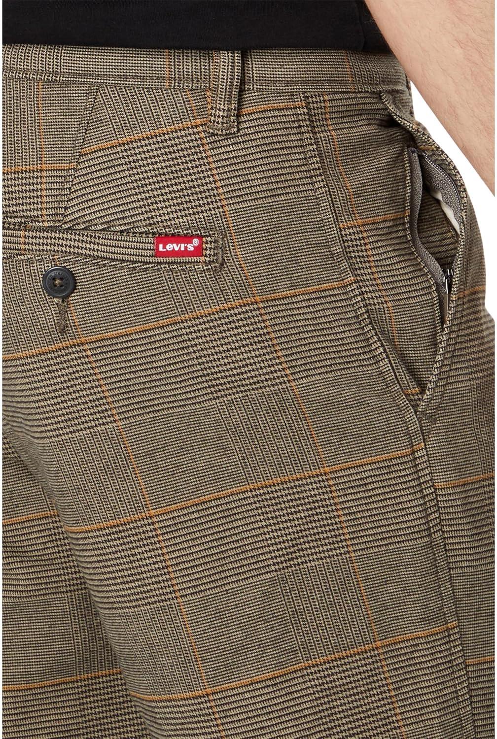 imageLevis Mens Xx Standard Tapered Chino Pants Also Available in Big amp TallNew Mack Plaid Meteortite