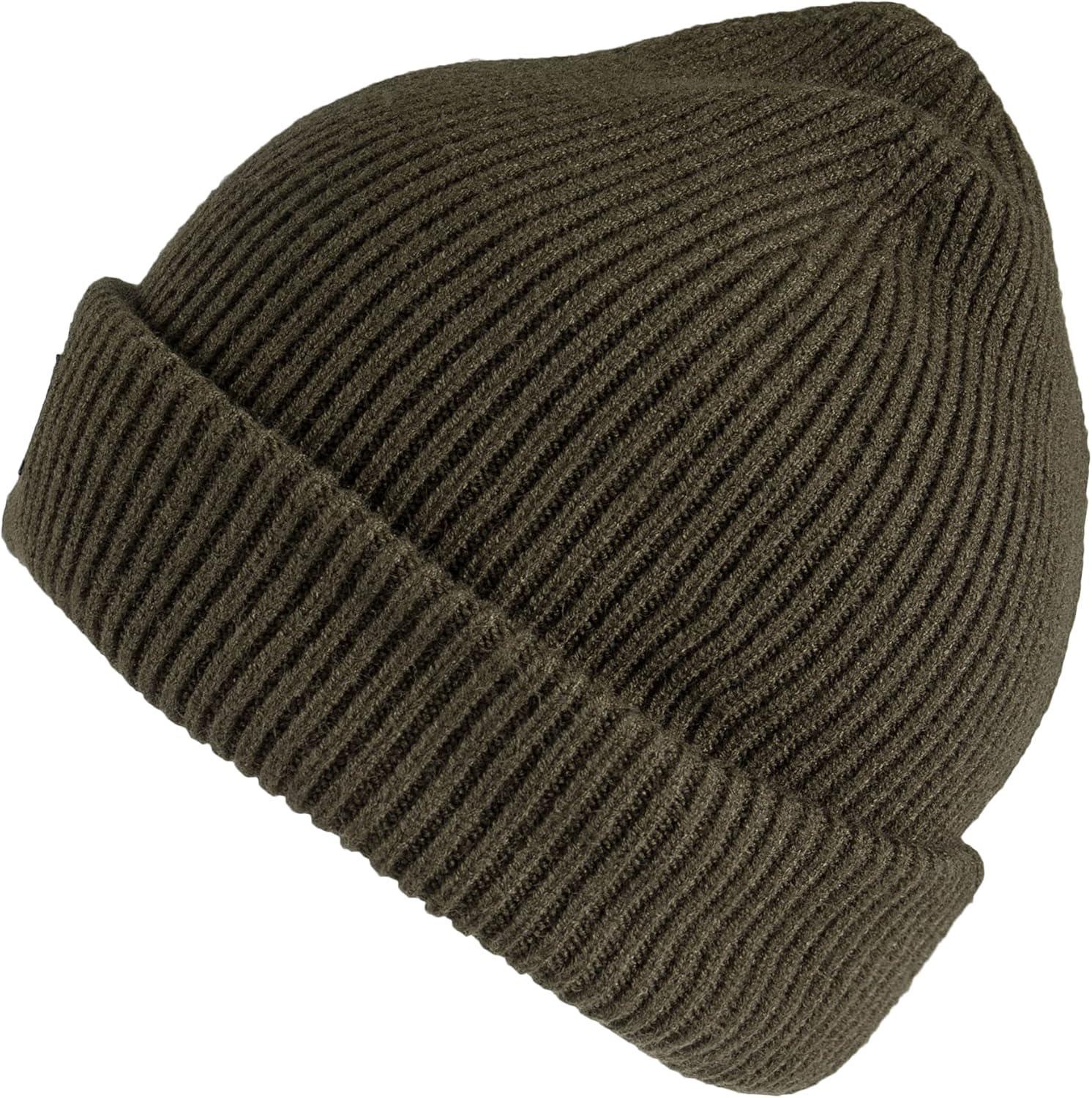 imageLevis Unisex Adult Knit Cuffed All Season Beanie HatRibbed Olive