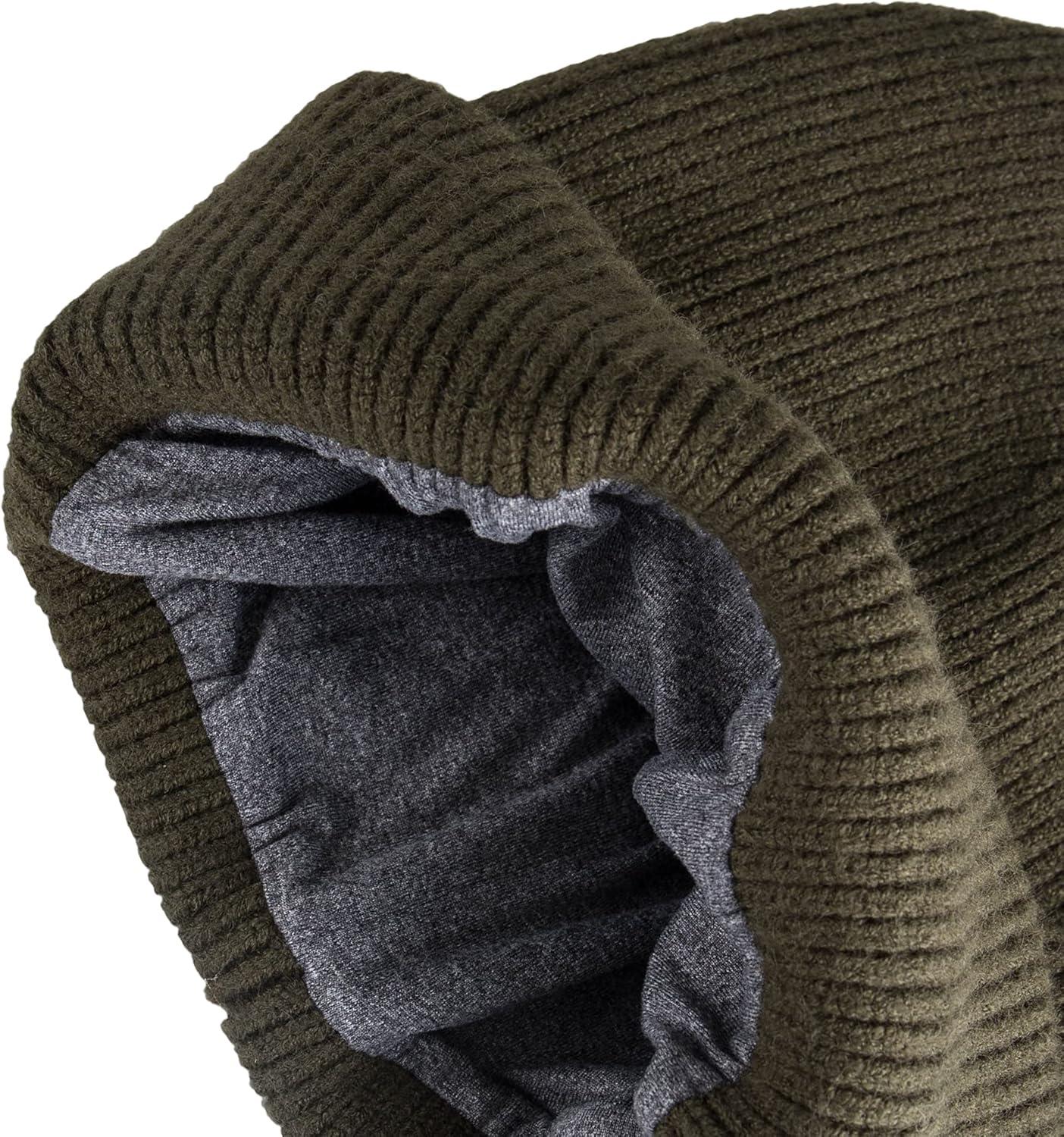 imageLevis Unisex Adult Knit Cuffed All Season Beanie HatRibbed Olive