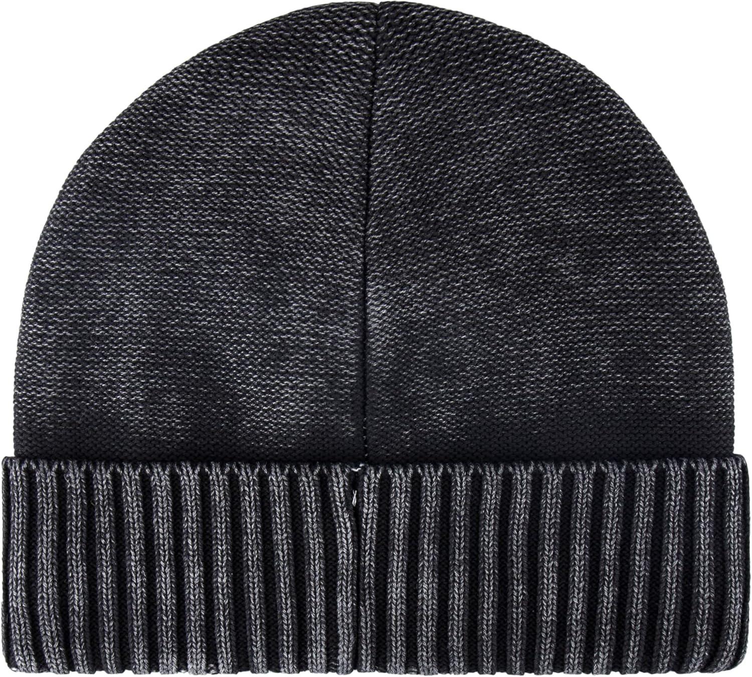 imageLevis Unisex Adult Knit Cuffed All Season Beanie HatWashed Black