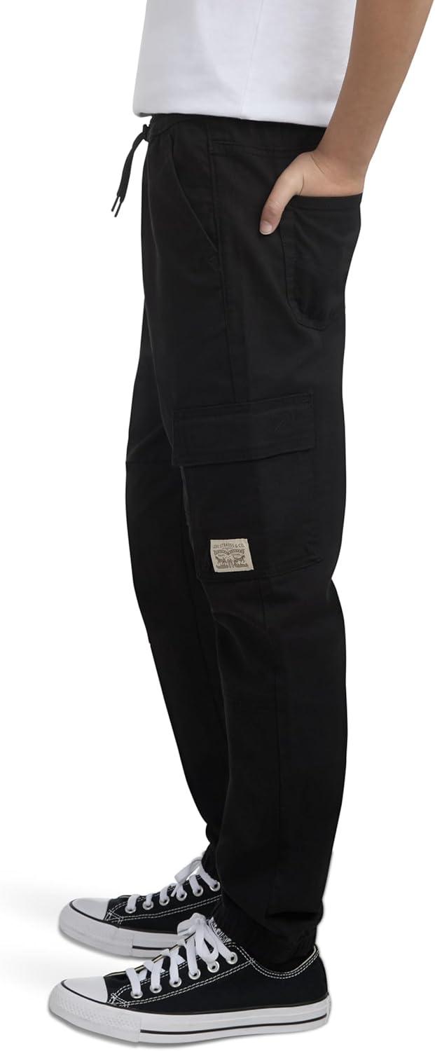 imageLevis UnisexKids Cargo Jogger PantsBlack